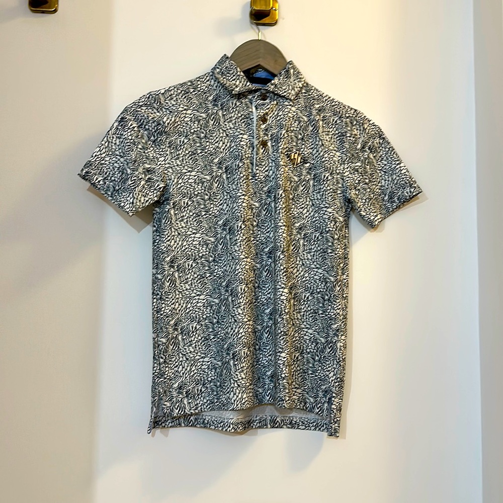Greyson golf boys shirt large